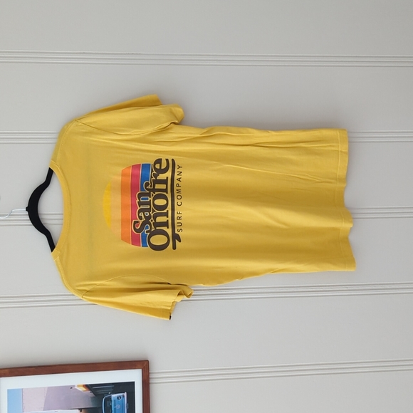 San Onofre yellow T-shirt - Picture 2 of 4